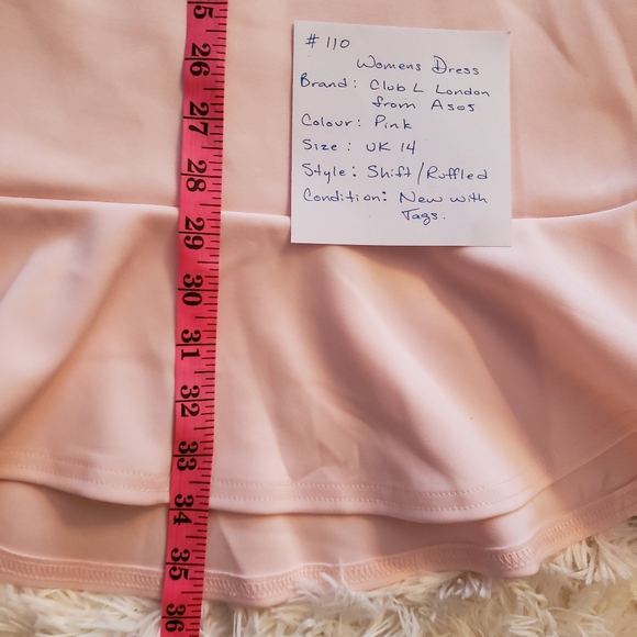 #110❤ BNWT Club L London dress from Asos - UK14 - Picture 2 of 8